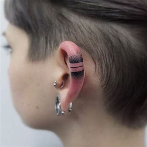 20+ Amazing Behind The Ear Tattoos For 2024!